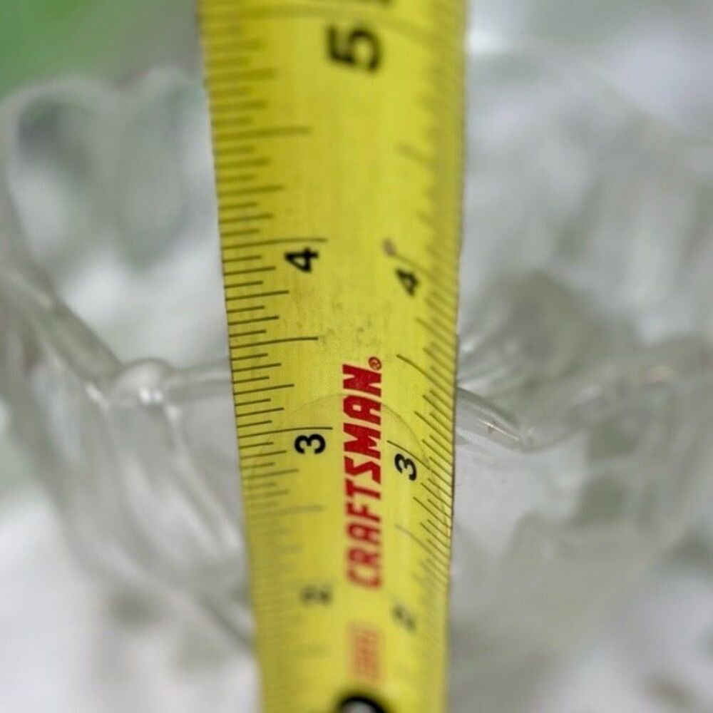 VTG Frosted Glass Tulip Flowers Bowl Dainty Elegant Glassware - Picture 8 of 9